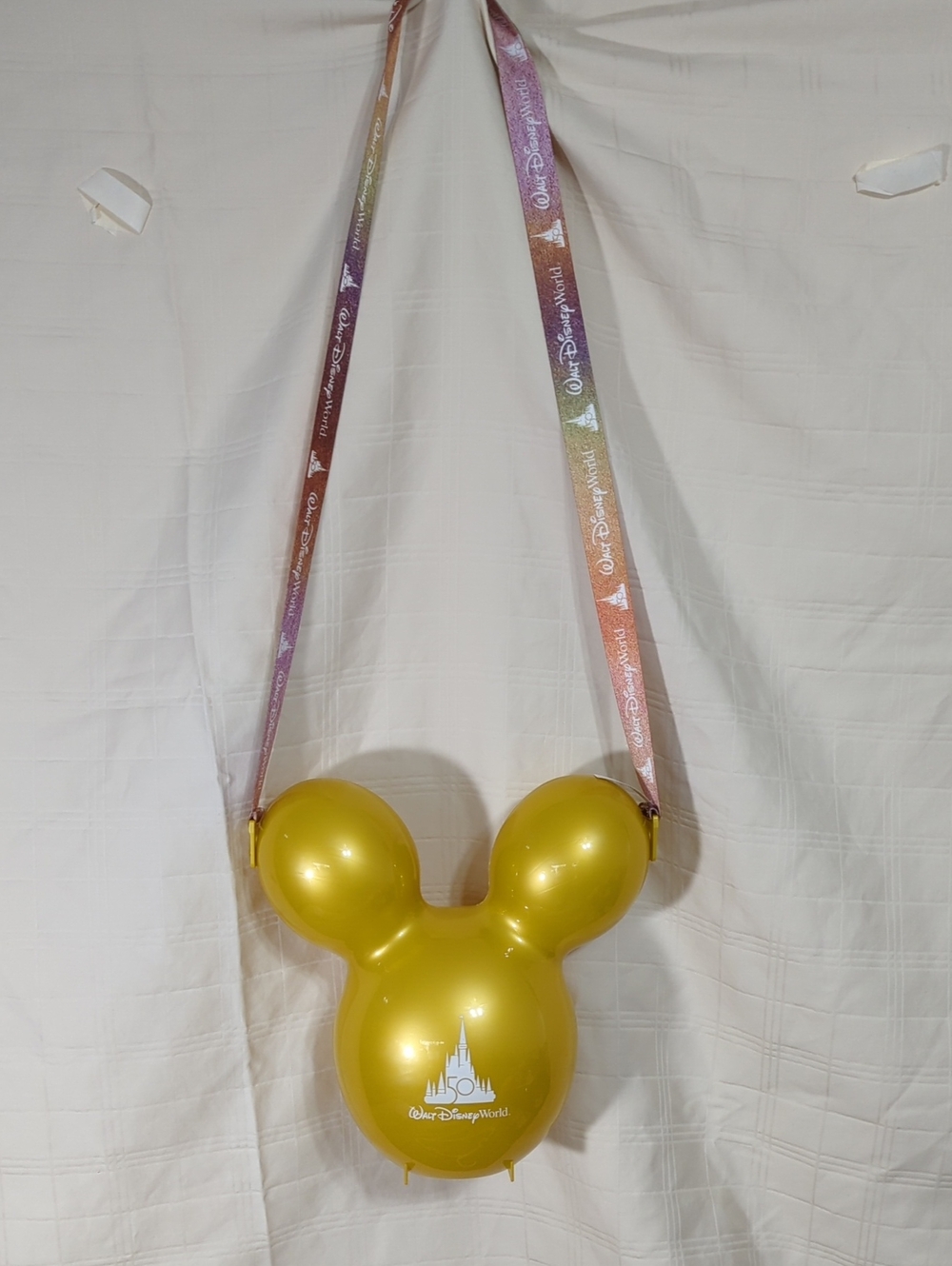 Disney 50th Anniversary Gold Mickey Balloon Popcorn Bucket